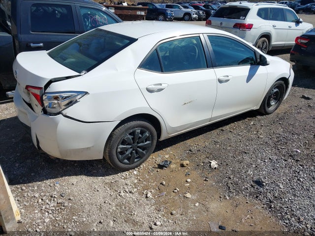 44555424 :رقم المزاد ، 2T1BURHE1FC333792 vin ، 2015 Toyota Corolla Le مزاد بيع