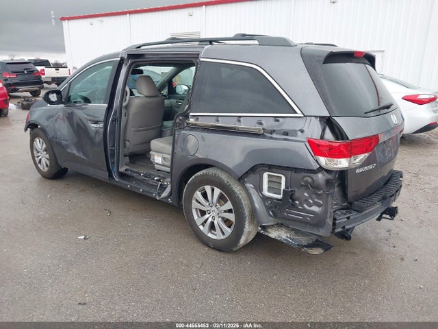 44555453 :رقم المزاد ، 5FNRL5H67GB028653 vin ، 2016 Honda Odyssey Ex-l مزاد بيع