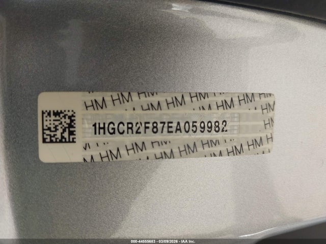 Honda Accord Ex-l 2014 1HGCR2F87EA059982 Image 9