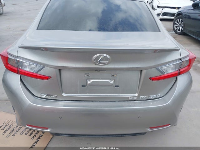 2017 Lexus Rc 350 მანქანა იყიდება აუქციონზე, vin: JTHSE5BC6H5008339, აუქციონის ნომერი: 44555743