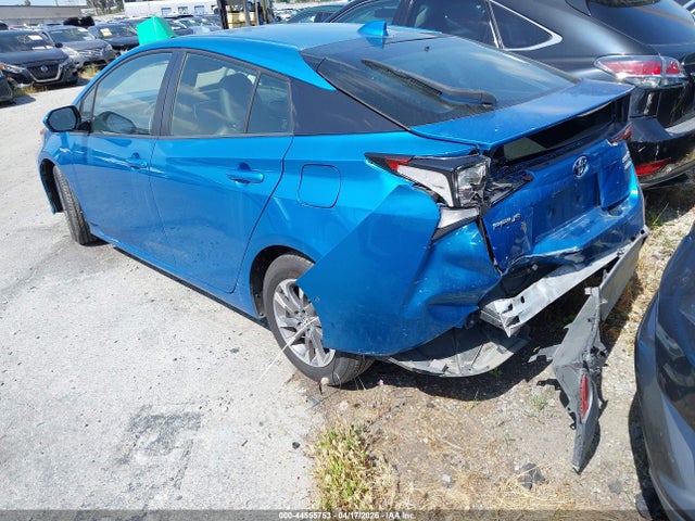 2019 TOYOTA PRIUS JTDKARFU1K3073724 Photo 2