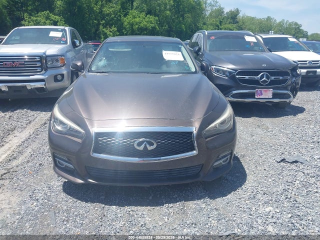 2017 Infiniti Q50 3.0t Premium მანქანა იყიდება აუქციონზე, vin: JN1EV7AR1HM833049, აუქციონის ნომერი: 44555824