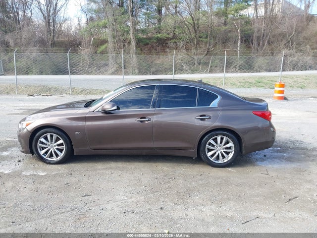 2017 Infiniti Q50 3.0t Premium მანქანა იყიდება აუქციონზე, vin: JN1EV7AR1HM833049, აუქციონის ნომერი: 44555824