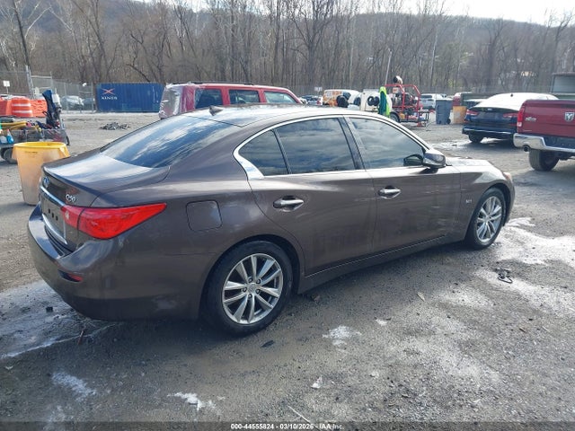 2017 Infiniti Q50 3.0t Premium მანქანა იყიდება აუქციონზე, vin: JN1EV7AR1HM833049, აუქციონის ნომერი: 44555824