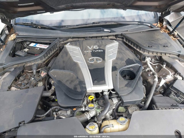 2017 Infiniti Q50 3.0t Premium მანქანა იყიდება აუქციონზე, vin: JN1EV7AR1HM833049, აუქციონის ნომერი: 44555824