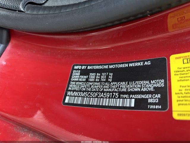 2015 MINI HARDTOP WMWXM5C50F3A59175 Photo 8