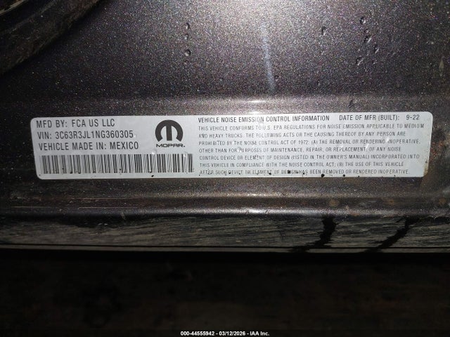 3C63R3JL1NG360305 RAM 3500 Laramie 4x4 8&#039; Box