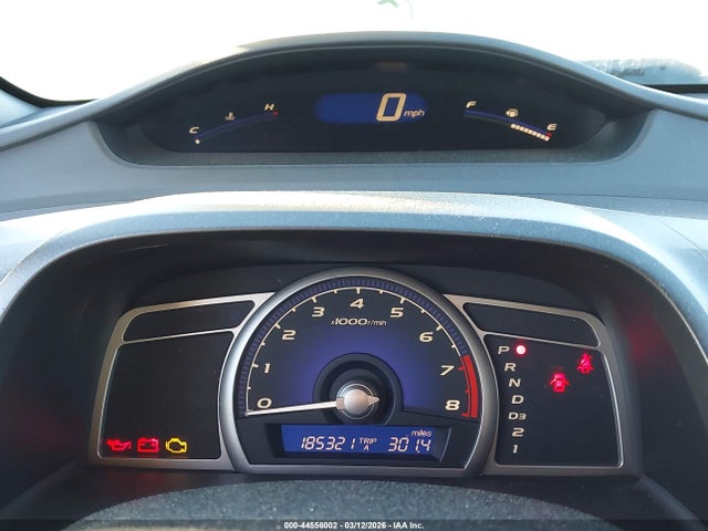 44556002 :رقم المزاد ، JHMFA16557S001593 vin ، 2007 Honda Civic Lx مزاد بيع