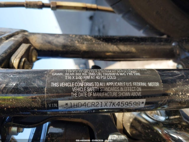 2007 HARLEY-DAVIDSON XL883 1HD4CR21X7K459598 Photo 9