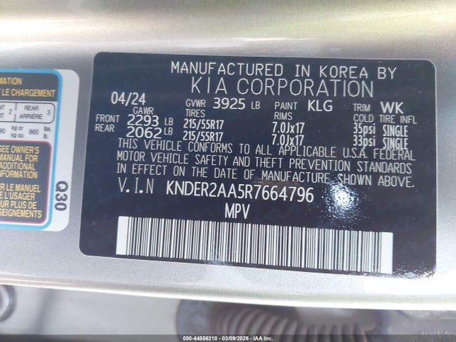 KIA SELTOS EX 2024 KNDER2AA5R7664796 Image 9