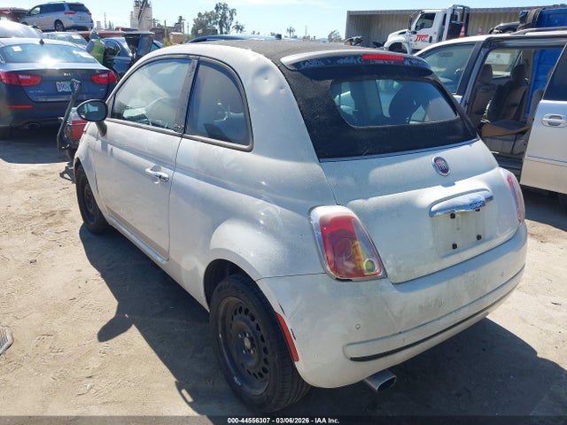 2013 FIAT 500C 3C3CFFDR7DT707729 Photo 2