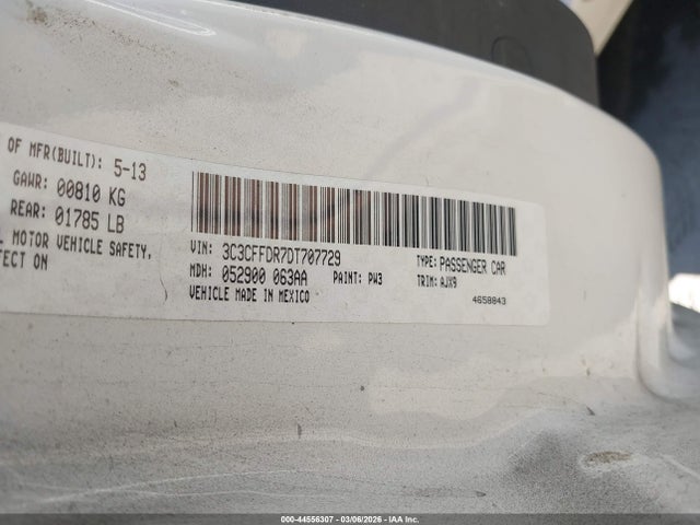 2013 FIAT 500C 3C3CFFDR7DT707729 Photo 8