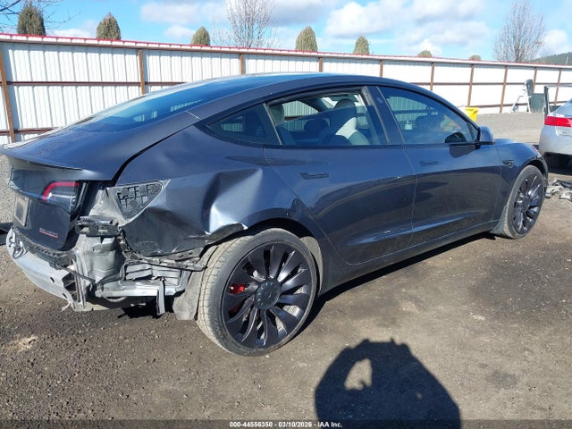 44556350 :رقم المزاد ، 5YJ3E1EC4NF134929 vin ، 2022 Tesla Model 3 Performance Dual Motor All-wheel Drive مزاد بيع