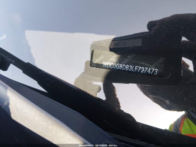 44556517 :رقم المزاد ، WDC0G8DB3LF727473 vin ، 2020 Mercedes-benz Glc 300 مزاد بيع