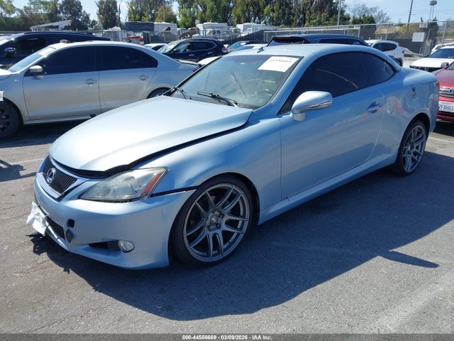Aukcja sprzedaży 2010 Lexus Is 250c, vin: JTHFF2C27A2510836, numer aukcji: 44556669