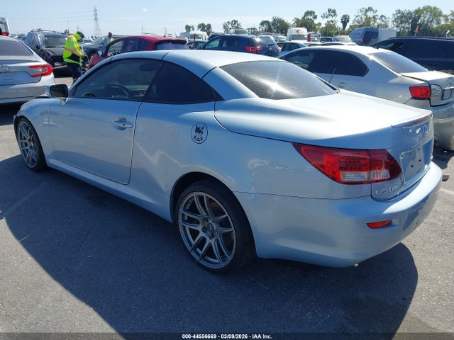 Aukcja sprzedaży 2010 Lexus Is 250c, vin: JTHFF2C27A2510836, numer aukcji: 44556669