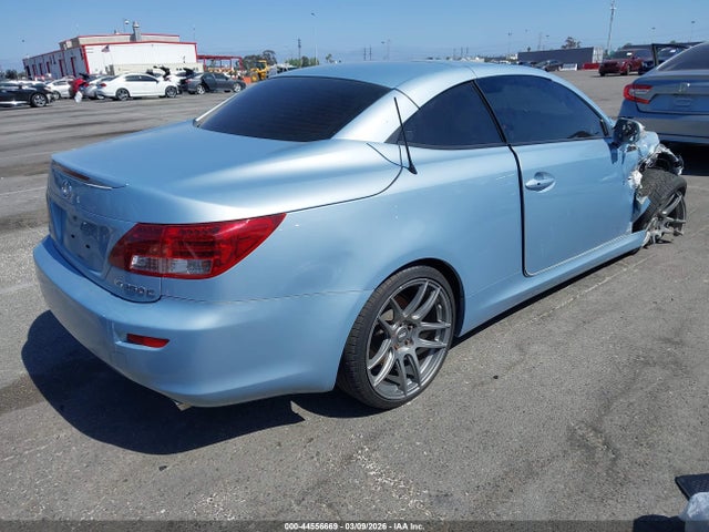 Aukcja sprzedaży 2010 Lexus Is 250c, vin: JTHFF2C27A2510836, numer aukcji: 44556669