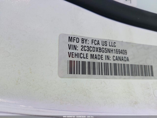 Dodge Charger Sxt Rwd 2022 2C3CDXBG5NH169409 Image 9