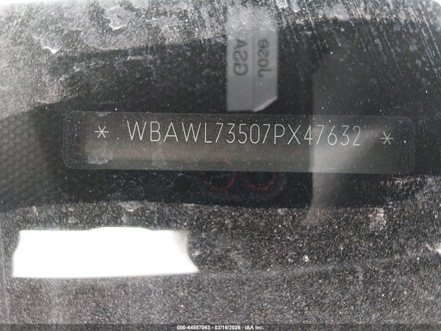 Продаж на аукціоні авто 2007 Bmw 335i, vin: WBAWL73507PX47632, номер лоту: 44557063