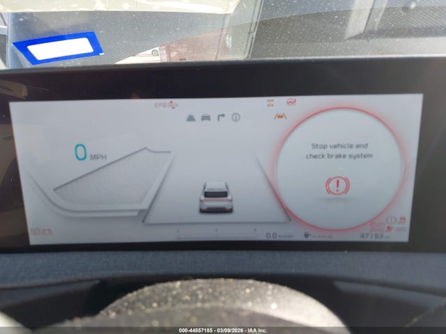 44557185 :رقم المزاد ، KNDC3DLC0N5039165 vin ، 2022 Kia Ev6 Wind مزاد بيع
