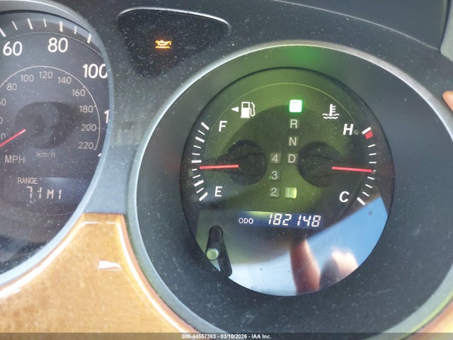 44557383 :رقم المزاد ، JTHBA30G955127651 vin ، 2005 Lexus Es 330 مزاد بيع