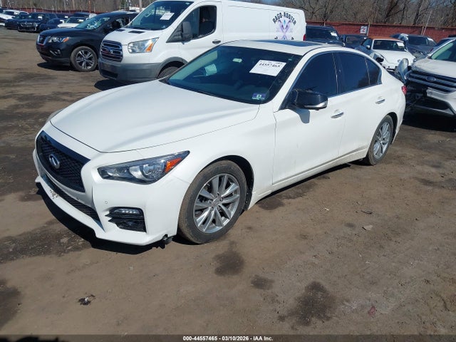 44557465 :رقم المزاد ، JN1BV7AR4EM704110 vin ، 2014 Infiniti Q50 Premium مزاد بيع