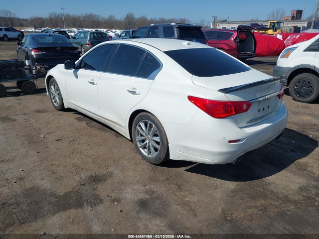 44557465 :رقم المزاد ، JN1BV7AR4EM704110 vin ، 2014 Infiniti Q50 Premium مزاد بيع