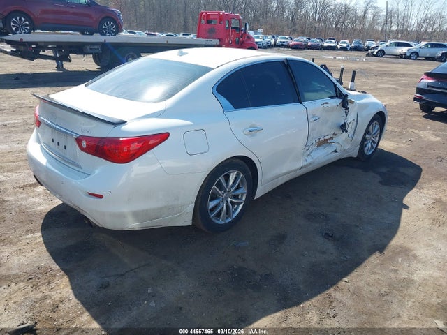 44557465 :رقم المزاد ، JN1BV7AR4EM704110 vin ، 2014 Infiniti Q50 Premium مزاد بيع