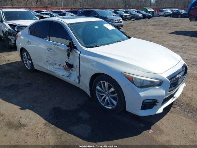 44557465 :رقم المزاد ، JN1BV7AR4EM704110 vin ، 2014 Infiniti Q50 Premium مزاد بيع
