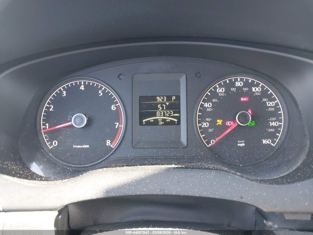 44557642 :رقم المزاد ، 3VWDZ7AJ3BM097019 vin ، 2011 Volkswagen Jetta 2.5l Se مزاد بيع