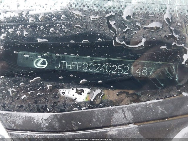 Продажа на аукционе авто 2012 Lexus Is 250c, vin: JTHFF2C24C2521487, номер лота: 44557707