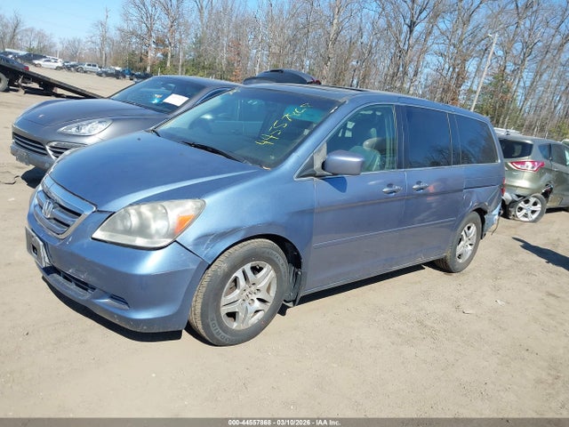 44557868 :رقم المزاد ، 5FNRL38795B085138 vin ، 2005 Honda Odyssey Ex-l مزاد بيع