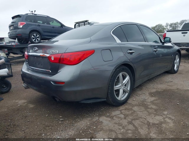 2014 Infiniti Q50 Premium/sport მანქანა იყიდება აუქციონზე, vin: JN1BV7AR0EM707649, აუქციონის ნომერი: 44558018