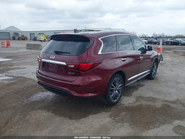 2019 Infiniti Qx60 Luxe მანქანა იყიდება აუქციონზე, vin: 5N1DL0MN6KC520179, აუქციონის ნომერი: 44558022