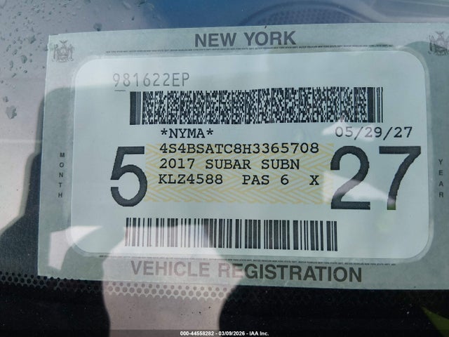 2017 SUBARU OUTBACK 4S4BSATC8H3365708 Photo 8
