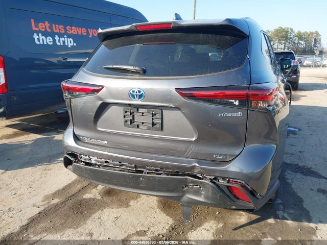 5TDKARAH3RS531542 Toyota Highlander Hybrid Xle