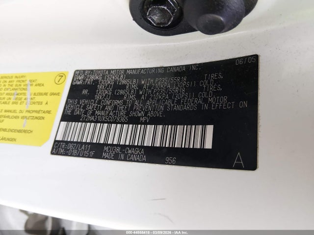 Продаж на аукціоні авто 2005 Lexus Rx 330, vin: 2T2HA31UX5C079365, номер лоту: 44558418