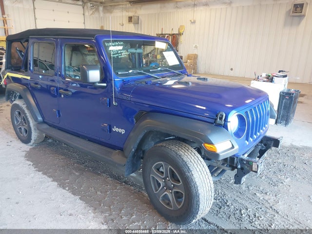 2018 JEEP WRANGLER UNLIMITED 1C4HJXDG0JW316397