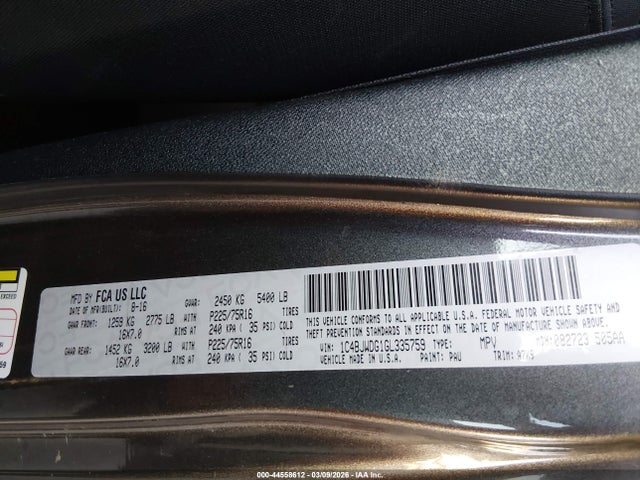 2016 JEEP WRANGLER UNLIMITED 1C4BJWDG1GL335759 Photo 8