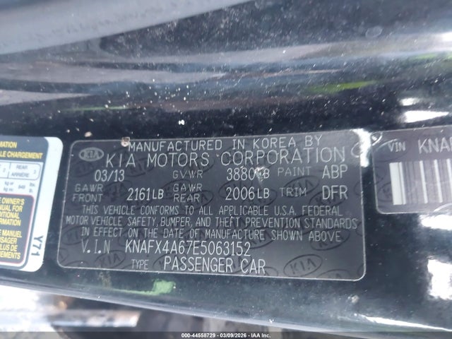 2014 KIA FORTE KNAFX4A67E5063152 Photo 8