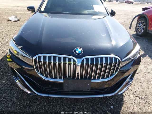 2022 Bmw 740 I მანქანა იყიდება აუქციონზე, vin: WBA7T2C06NCK54344, აუქციონის ნომერი: 44558765