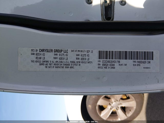 2013 DODGE CHARGER 2C3CDXBG3DH531798 Photo 8