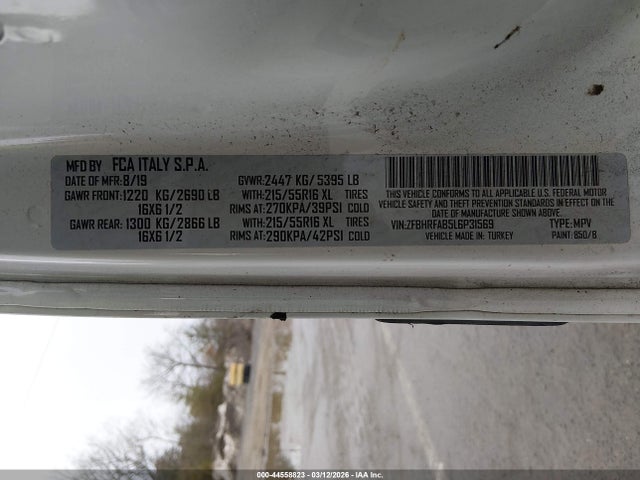 2020 RAM PROMASTER CITY ZFBHRFAB5L6P31569 Photo 8