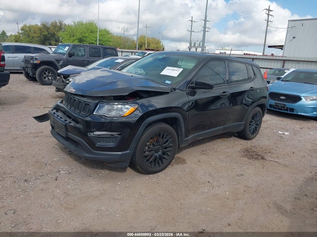 Auction sale of the 2021 Jeep Compass Sport Fwd, vin: 3C4NJCAB5MT526668, lot number: 44558993