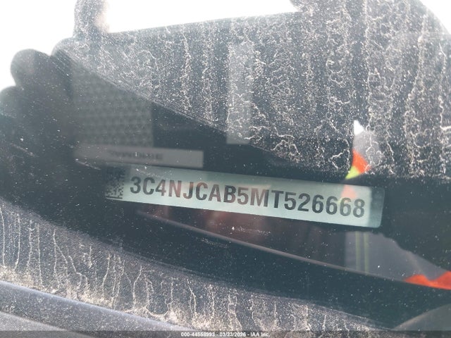 Auction sale of the 2021 Jeep Compass Sport Fwd, vin: 3C4NJCAB5MT526668, lot number: 44558993
