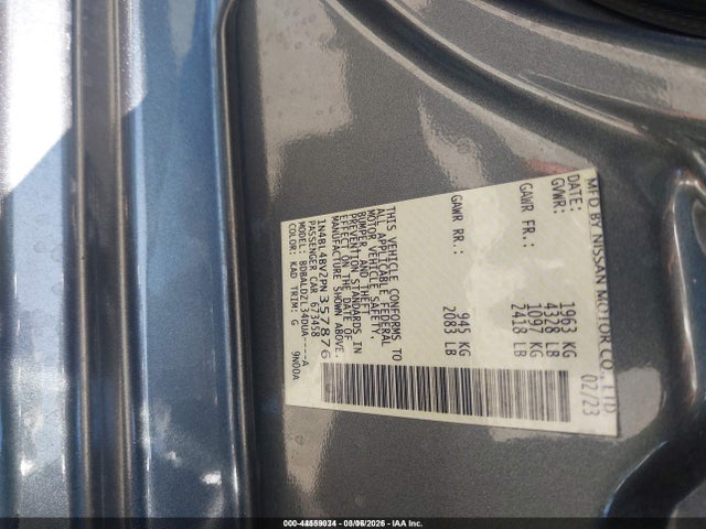1N4BL4BV2PN357876 Nissan Altima S Fwd