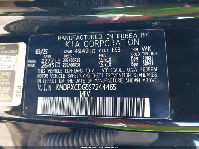 2025 KIA SPORTAGE HYBRID KNDPXCDG5S7244465 Photo 8