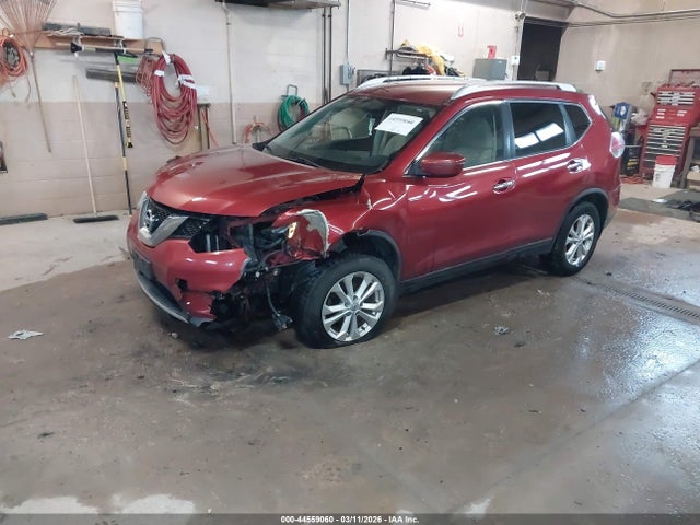 Auction sale of the 2016 Nissan Rogue S/sl/sv, vin: KNMAT2MV3GP682810, lot number: 44559060