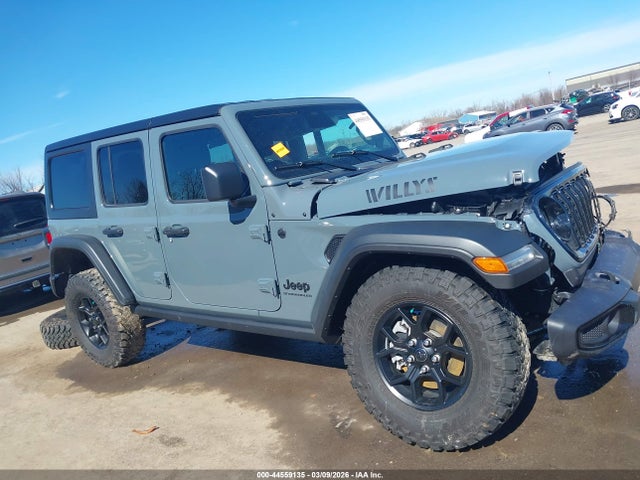 Продаж на аукціоні авто 2025 Jeep Wrangler 4-door Willys 4x4, vin: 1C4PJXDN3SW657756, номер лоту: 44559135