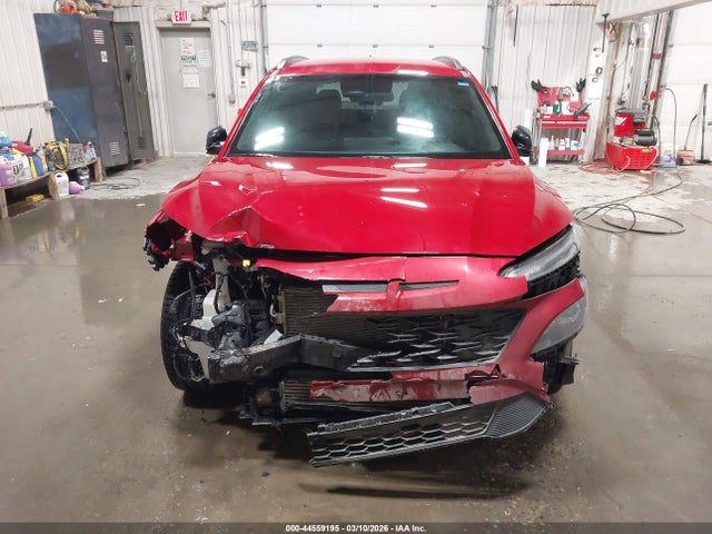 2022 Hyundai Kona N Line მანქანა იყიდება აუქციონზე, vin: KM8K3CA34NU898284, აუქციონის ნომერი: 44559195